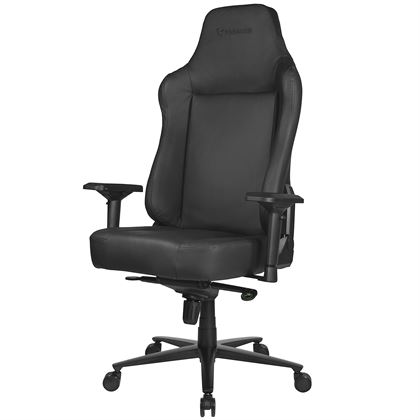 Paracon SUPREME Gaming Stoel - Echt leer - Zwart